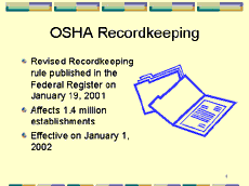 Slide 1 - OSHA Recordkeeping